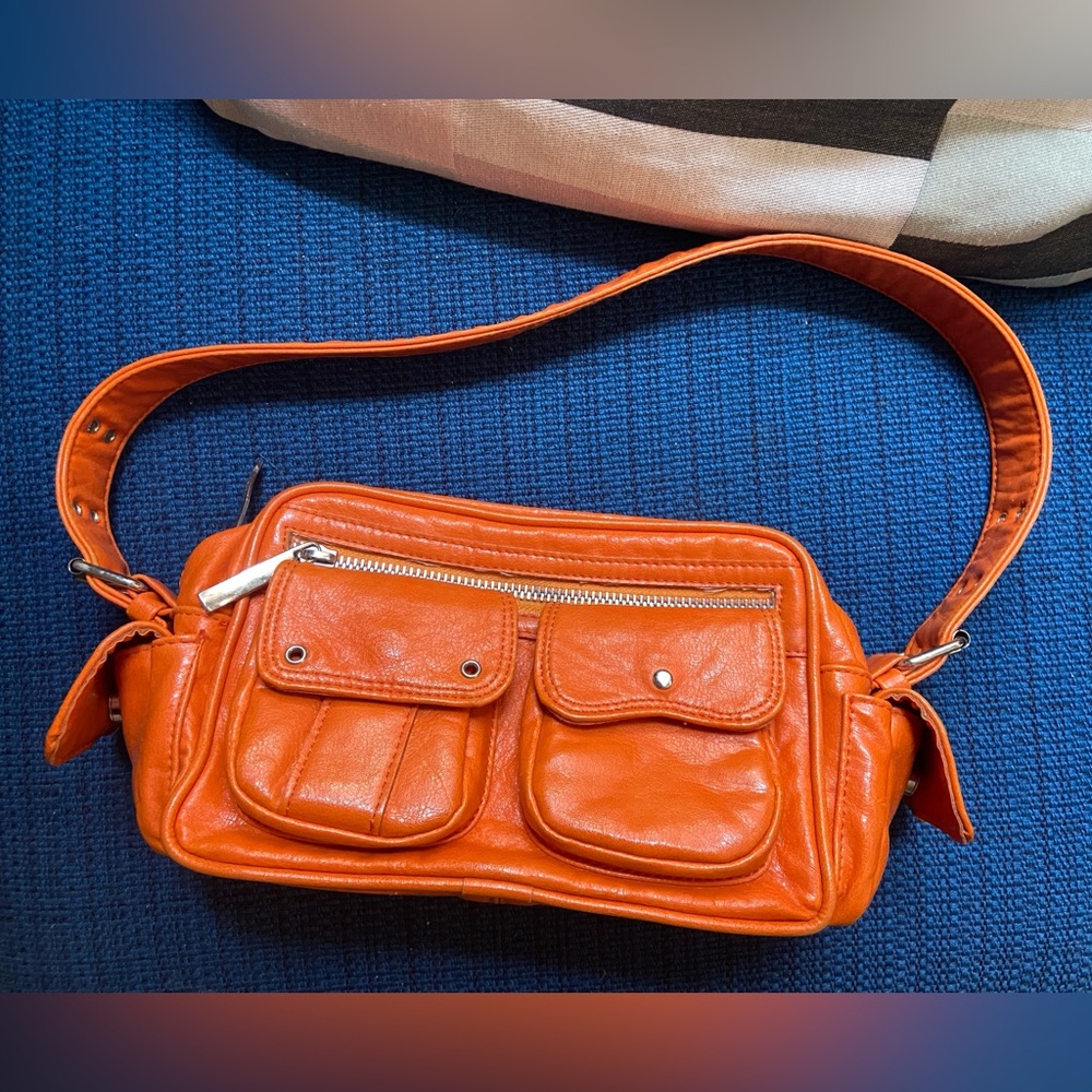Made in Italy orange handbag
